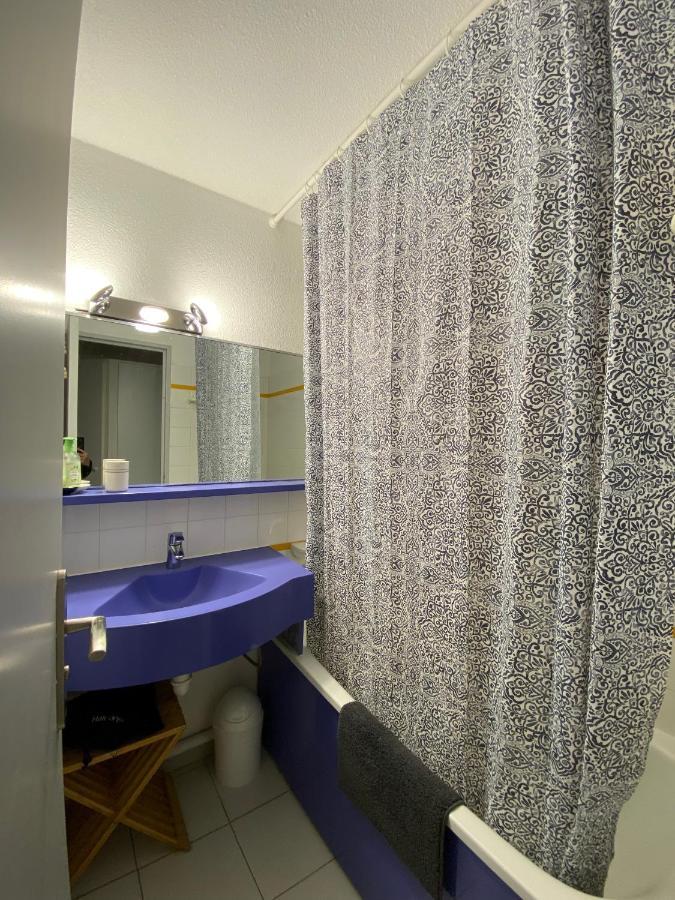 Appartement En Residence Privee, Face A La Mer Avec Acces Direct Plage 히에레 외부 사진